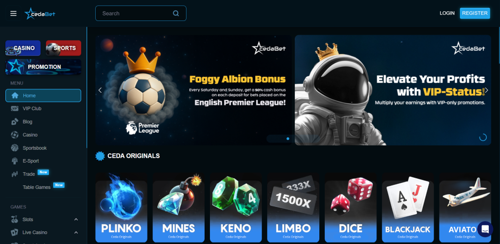 Cedabet.com giris sayfası